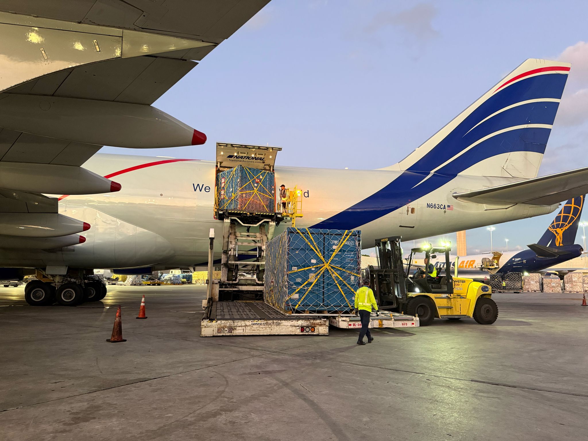 Ground handling team