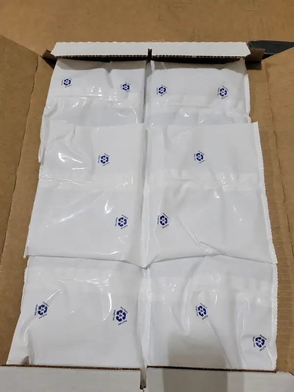Temperature-control packaging prepared for use