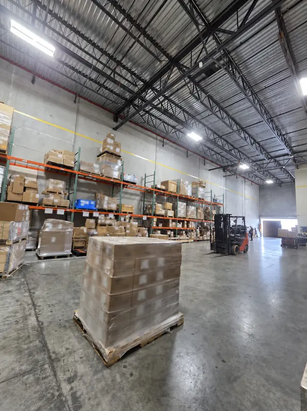 Warehouse inventory and forklift operation